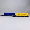 Wagon porte conteneurs Sgnss "P&O Ferrymaster", Mercitalia Intermodal, Ep VI - RIVAROSSI HR6614 - HO 1/87