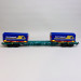 Wagon porte conteneurs Sgnss "Dani Trasporti", FS CEMAT, Ep V - VI - RIVAROSSI HR6616 - HO 1/87