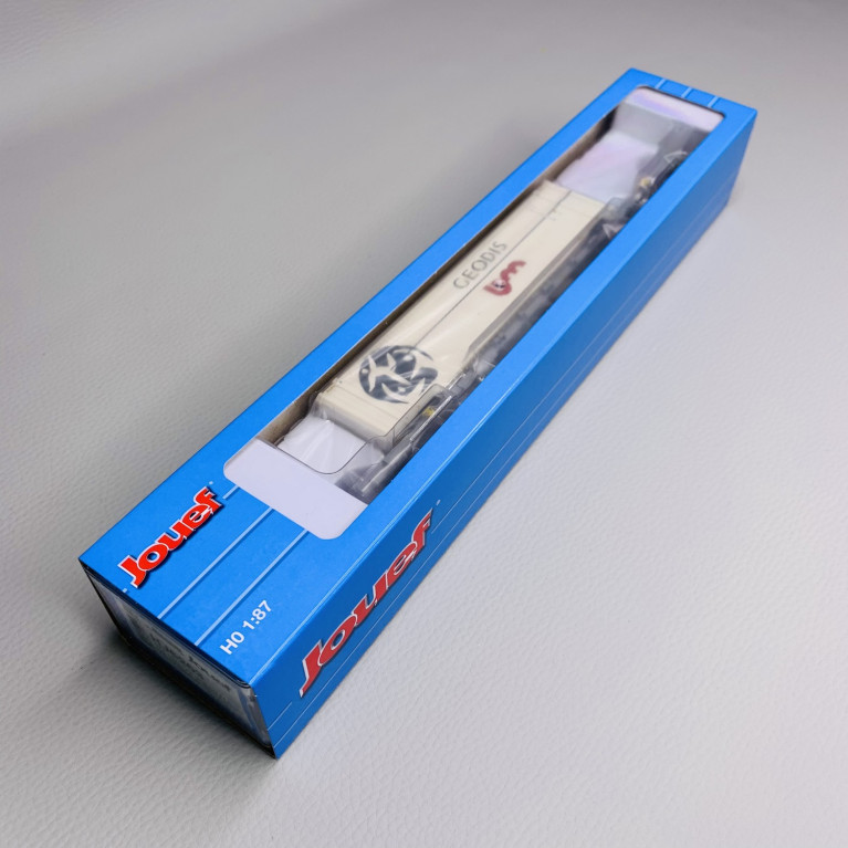 Wagon porte conteneurs Sgnss, "Geodis", Ep V - JOUEF HJ6263 - HO 1/87