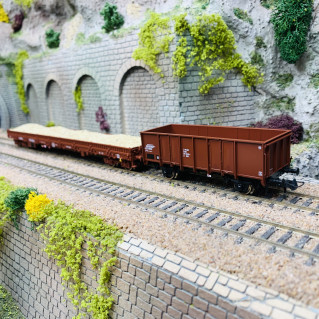 LE4361 BACHMANN Train Ho 1/87 Wagon marchandise Box car Erie Lackawanna EL 68279