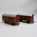 Coffret de wagons marchandises type Gr, NSB, EP III - MARKLIN 46067 - HO 1/87