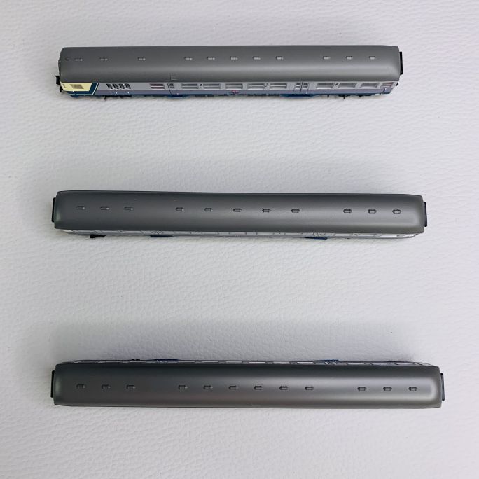 Coffret de voitures "Silberlinge" / "Pièces d'argent", DB, Ep V - MINITRIX 18263 - N 1/160