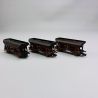 Coffret de wagons marchandises "Side Dump Car", DB, ep. IV - MINITRIX 15466 - N 1/160