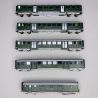 Coffret de 5 wagons en acier léger pour l'Ae 3/6 I, CFF, Ep III - MARKLIN 43369 - HO 1/87