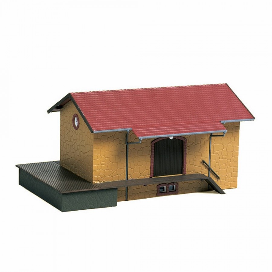 Coffret 1 gare, 1 halle marchandises, 1 passage à niveau...-HO-1/87-AUHAGEN  15102