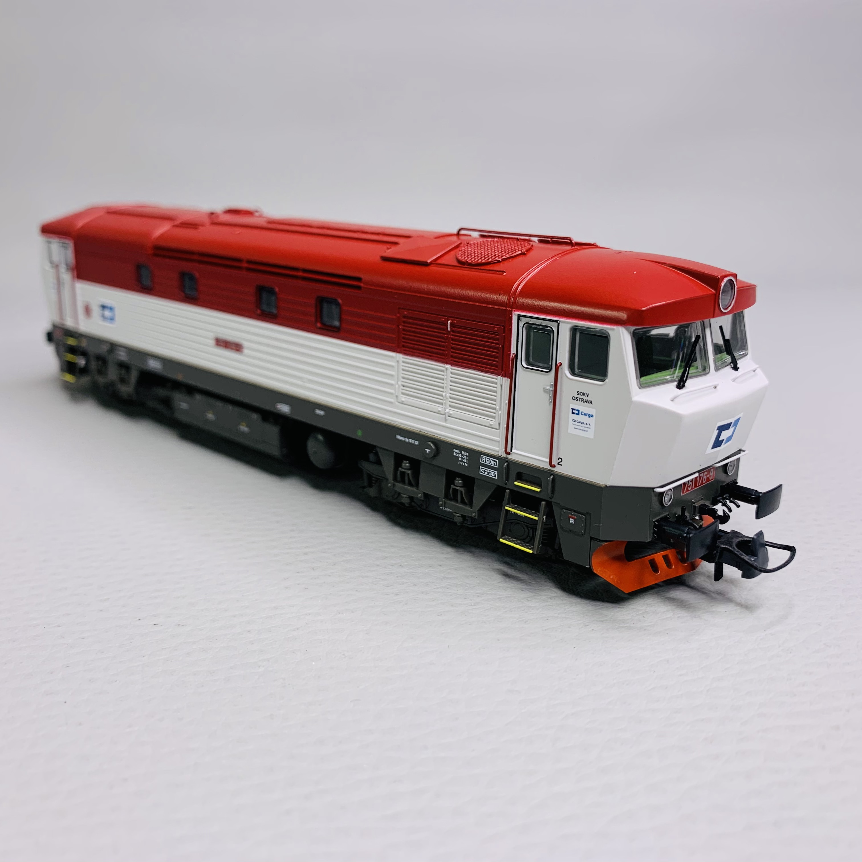 Locomotive diesel 751 176-9, CD Cargo, Ep VI - ROCO 70926 - HO 1/87
