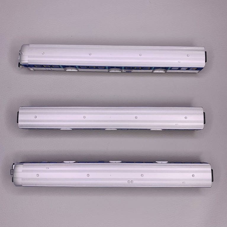 3 voitures RIO 80 Centre, SNCF, Ep V - JOUEF HJ4184 - HO 1/87