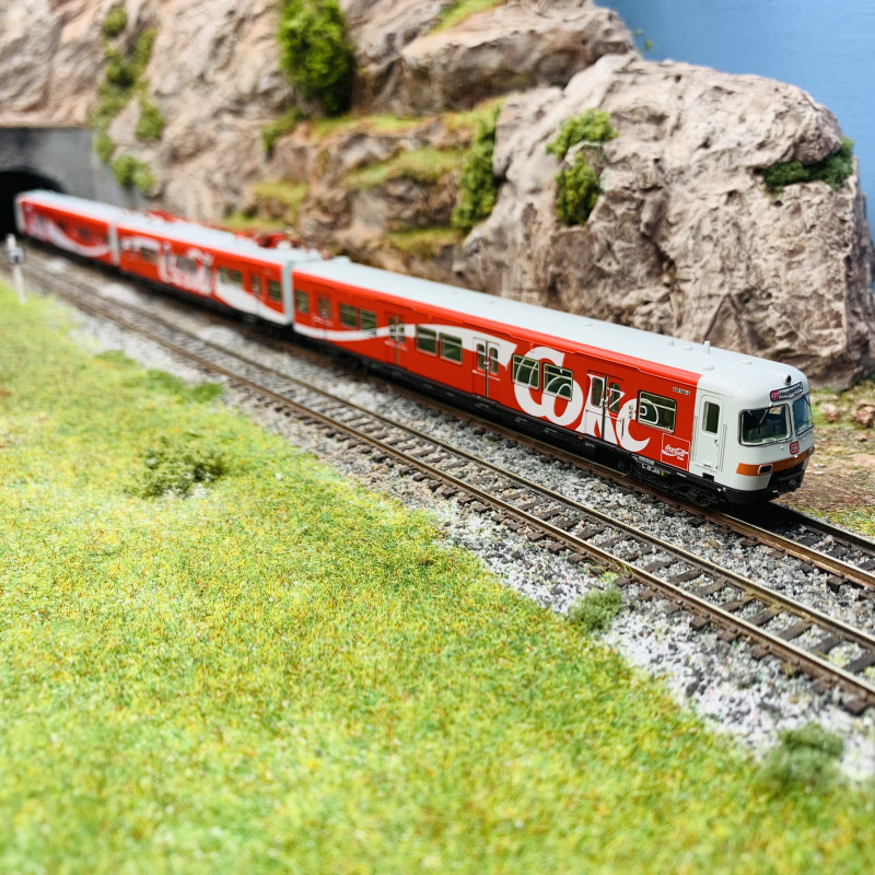 Autorail classe 420 Coca-Cola, DB, Ep IV - ARNOLD HN2496 -N 1/160