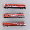 Autorail classe 420 Coca-Cola, DB, Ep IV - ARNOLD HN2496 -N 1/160