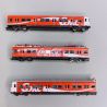 Autorail classe 420 Coca-Cola, DB, Ep IV - ARNOLD HN2496 -N 1/160