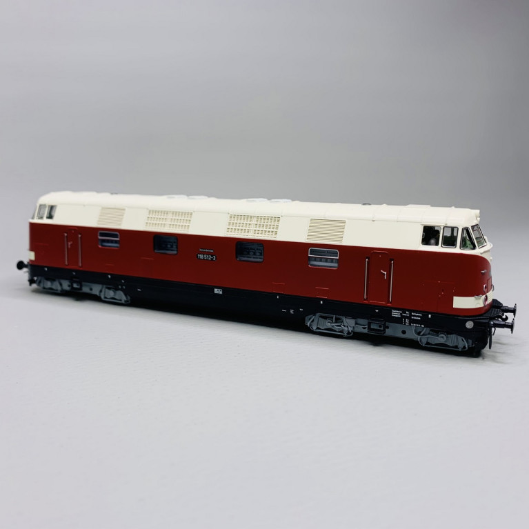 Locomotive diesel 118 512-3, DR, Ep IV - ROCO 73896 - HO 1/87