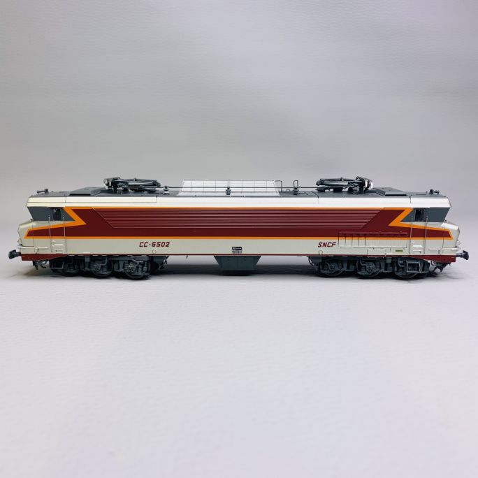 Locomotive CC6502 livrée Arzens origine, SNCF, Ep VI, 3R - HO 1/87- LSMODELS 10820