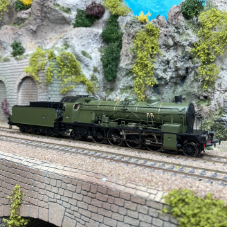 Locomotive vapeur 141 C 331 PLM Ep II - REE MB-157 - HO 1/87