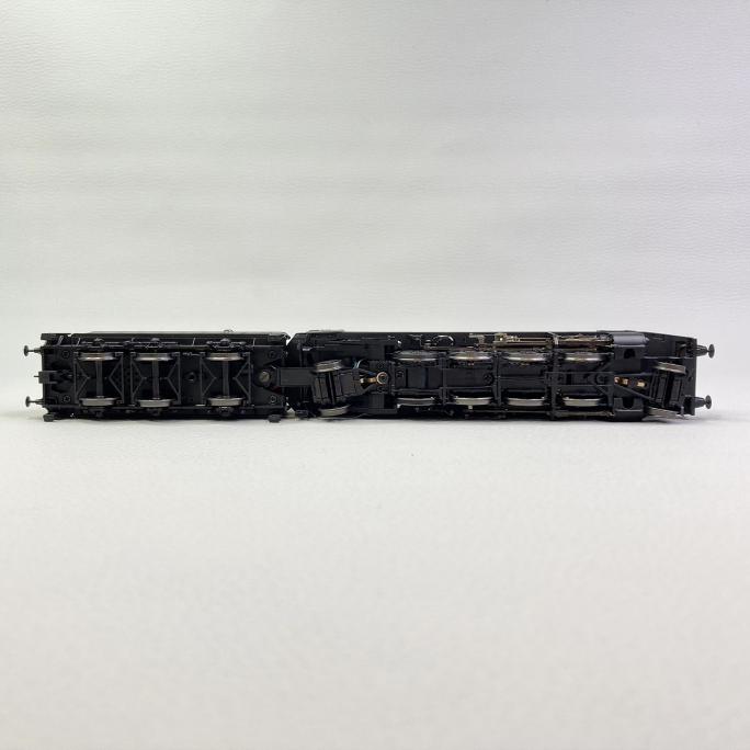 Locomotive vapeur 141 C 579 plaque PLM, Sncf Ep III - REE MB-158 - HO 1/87