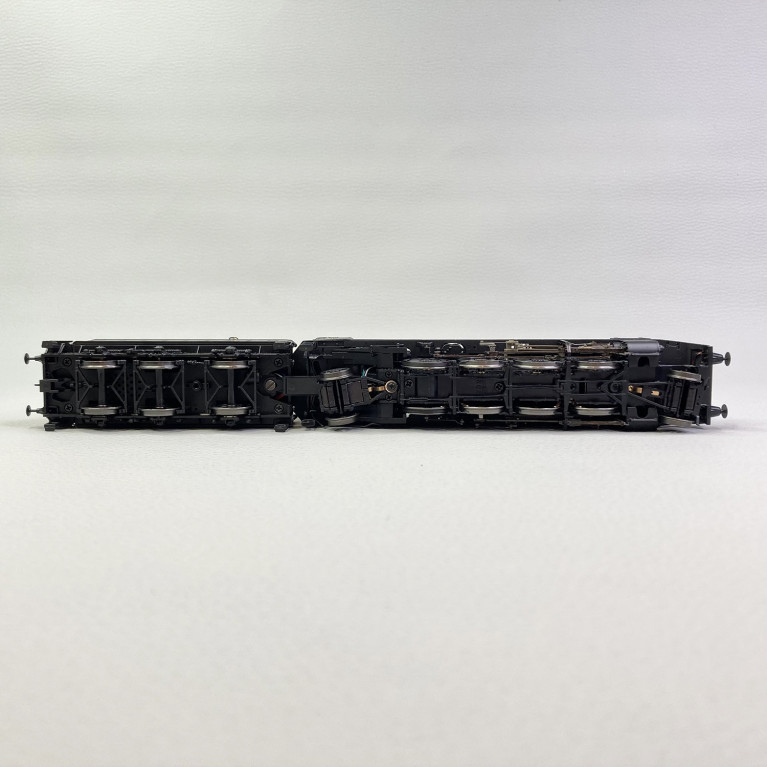 Locomotive vapeur 141 C 579 plaque PLM, Sncf Ep III - REE MB-158 - HO 1/87