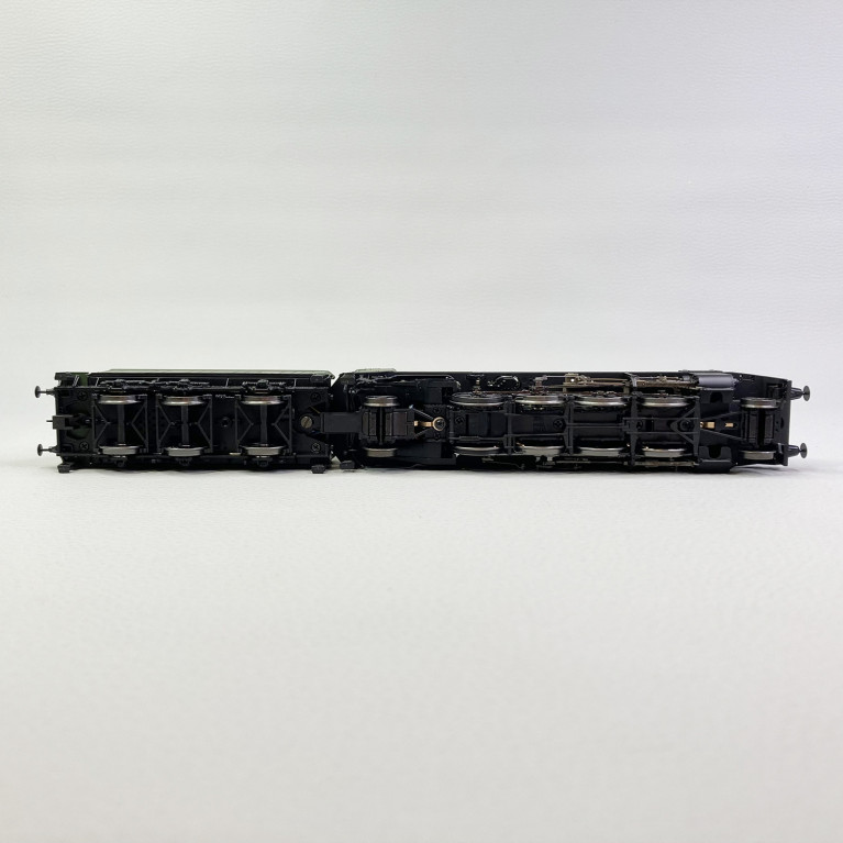 Locomotive vapeur 141 D 318, dépôt Badan, Sncf Ep III - REE MB-160- HO 1/87