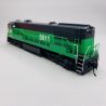 Locomotive diesel U25C 5611, Burlington Northern,Ep III, digital son - RIVAROSSI HR2887S - HO 1/87