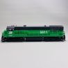 Locomotive diesel U25C 5611, Burlington Northern,Ep III, digital son - RIVAROSSI HR2887S - HO 1/87