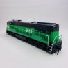 Locomotive diesel U25C 5619, Burlington Northern,Ep III - RIVAROSSI HR2888 - HO 1/87