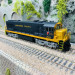 Locomotive diesel U25C 2519, Northern Pacific,Ep III - RIVAROSSI HR2885 - HO 1/87