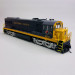 Locomotive diesel U25C 2519, Northern Pacific,Ep III - RIVAROSSI HR2885 - HO 1/87