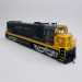 Locomotive diesel U25C 2529, Northern Pacific,Ep III - RIVAROSSI HR2886 - HO 1/87