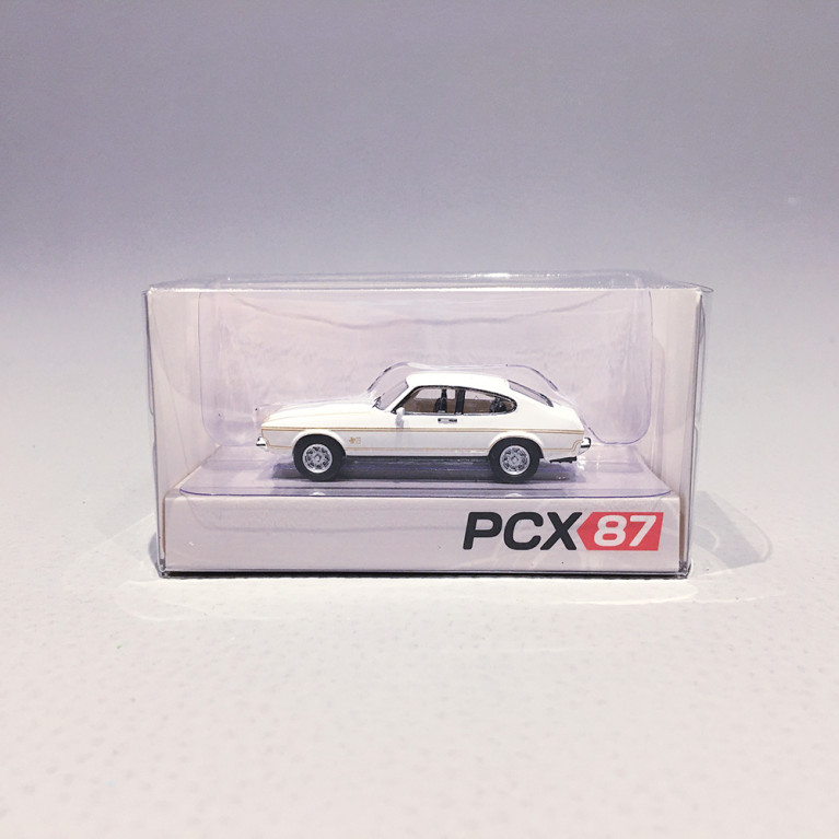 Ford Capri MK2 Blanche "JPS" - PCX870644 - HO 1/87