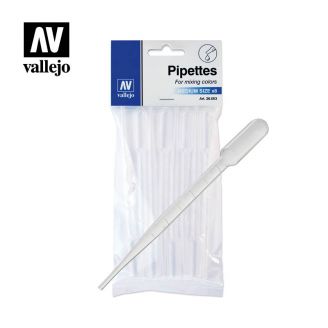 8 Pipettes 3 ml/0,10 fl oz - VALLEJO 26003