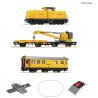 Coffret de démarrage analogique : Locomotive diesel série 212 avec train-grue, DB AG, Ep VI - ROCO 5100002 - HO 1/87