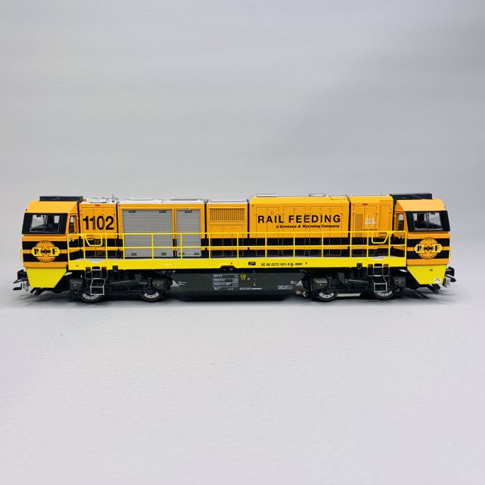 Locomotive diesel Vossloh G 2000 BB, RFF, Ep VI, digital son 3R - HO 1/87 - MARKLIN 37298