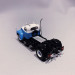 Camion tracteur, MACK B 61 Blanc Bleu - BREKINA 85976 - 1/87