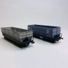 2 wagons trémies FAL, DM + DMH, "Rehon et S.G.T.R.", Sncf, Ep III - Lsmodels 31109 - HO 1/87
