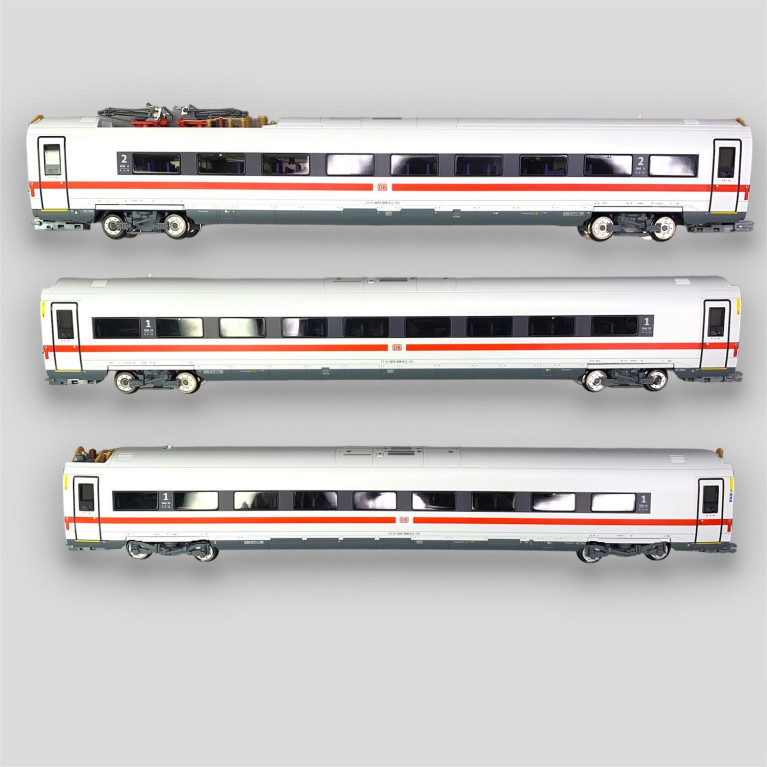 Coffret de 3 voitures de complément pour l'ICE 4, 2 x 1CL, 2CL, DB, Ep VI - MARKLIN 43726 - HO 1/87