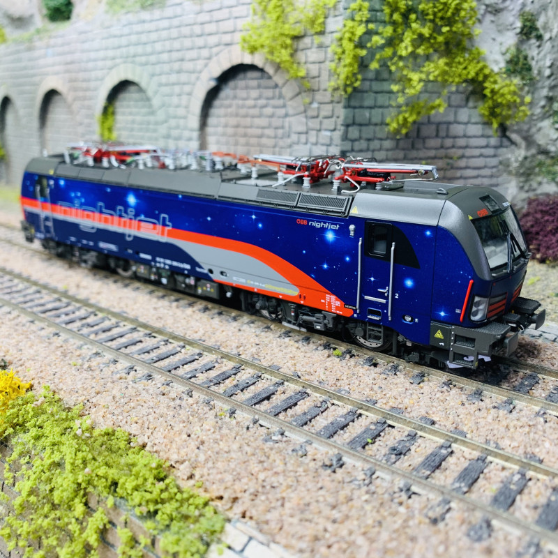 Locomotive électrique Rh 1293 Nightjet, ÖBB, Ep VI - LSMODELS 17413 - HO 1/87