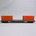 Wagon porte-conteneurs Rs, DSB, Ep V - MARKLIN 47157 - HO 1/87