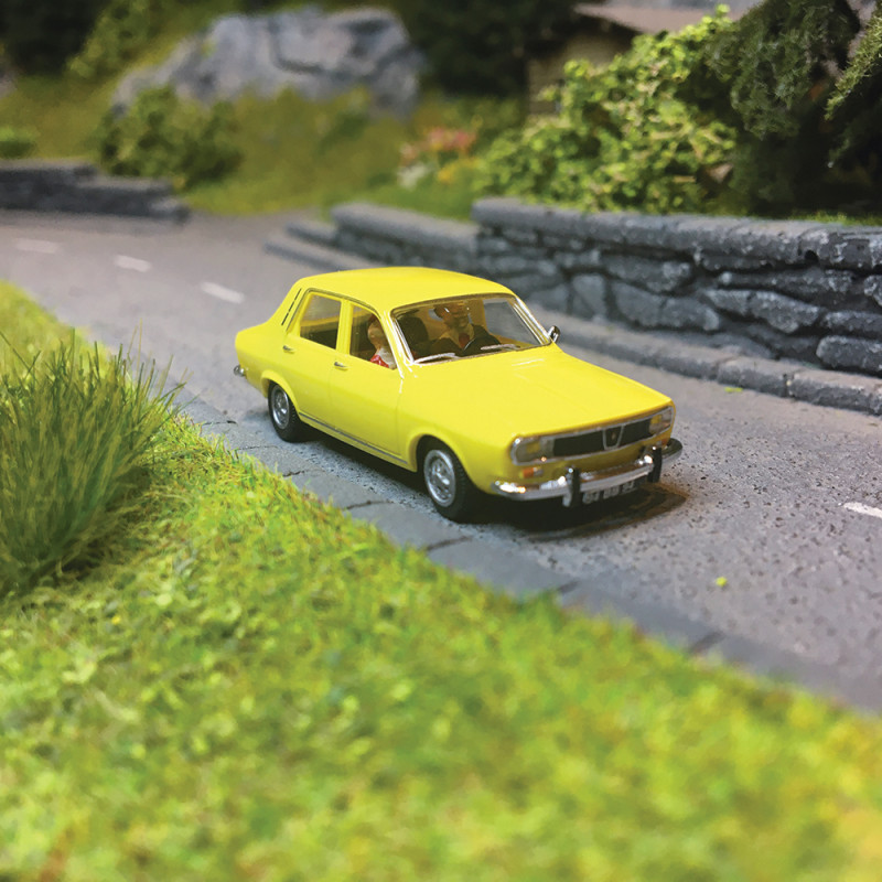 Renault R12 TL, Jaune - BREKINA / SAI 1648 - 1/87