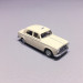 Peugeot 403 Taxi Beige, avec personnages - SAI 1621 - 1/87