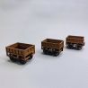 Pack de 3 wagons à charbon L&MR, Ep. I - HORNBY R60164 - HO 1/76