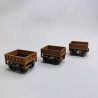 Pack de 3 wagons à charbon L&MR, Ep. I - HORNBY R60164 - HO 1/76