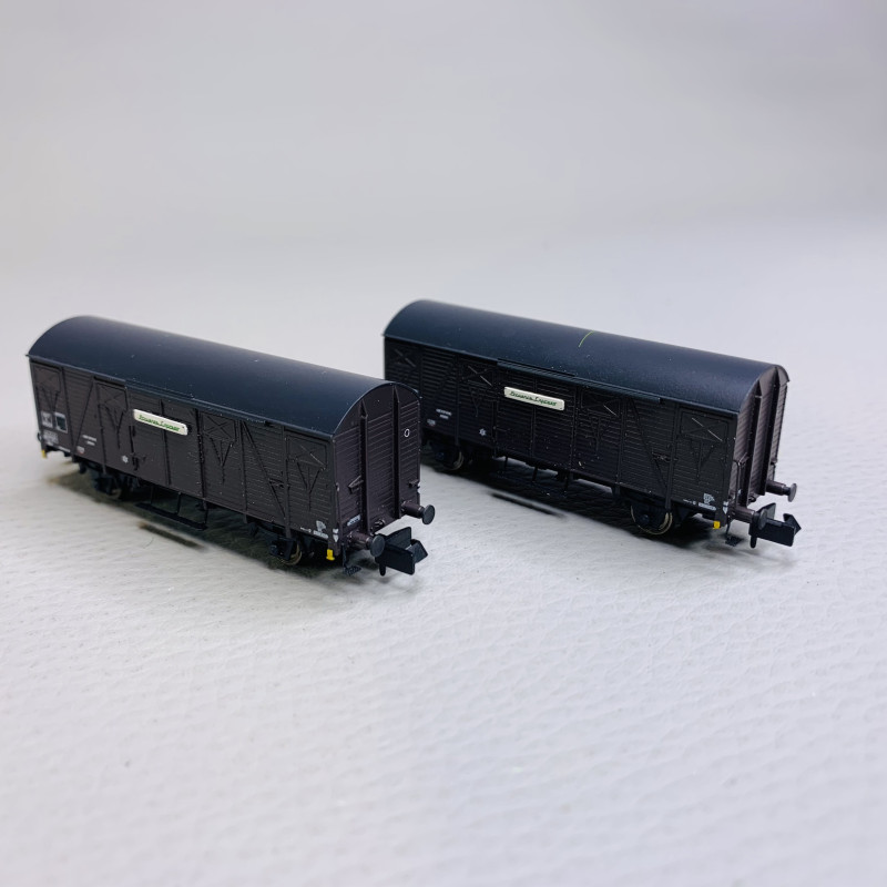 Arnold HN6637 - Güterwagen Schiebewandwagen Habbins ERSA Ep.VI Ermewa - Spur N