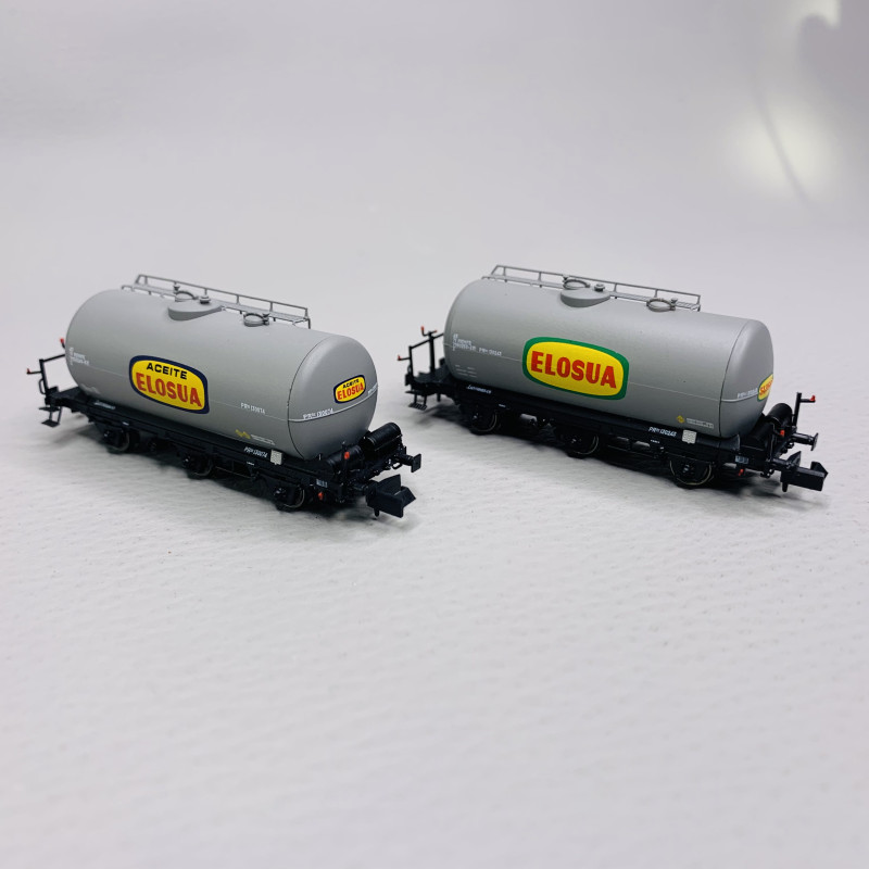 2 Wagons Citerne BP 3 Essieux SNCF Ep IV - ARNOLD HN6608 - N 1/160 Neufs