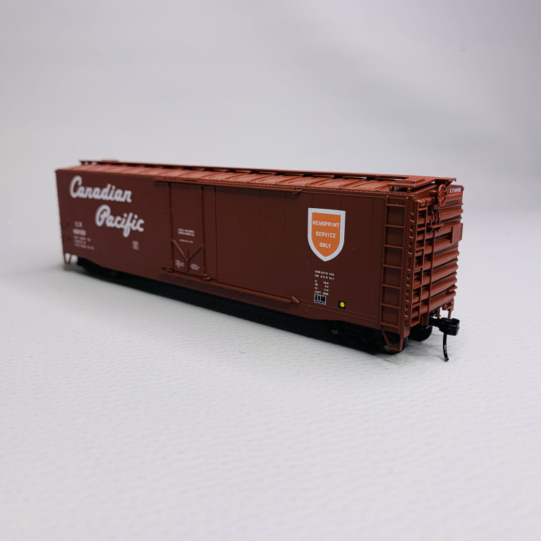 Wagon couvert, numéro d'entreprise 80901 "Canadien Pacific", USA, Ep III - RIVAROSSI HR6636A - HO 1/87