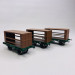 Pack de 3 wagons à transfort de chevaux L&MR, Ep. I - HORNBY R60166 - HO 1/76