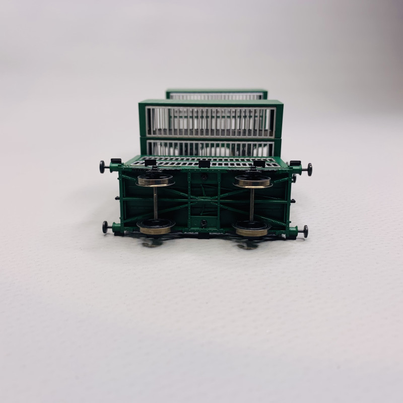 Pack de 3 wagons à transfort à moutons L&MR, Ep. I - HORNBY R60165 - HO 1/76