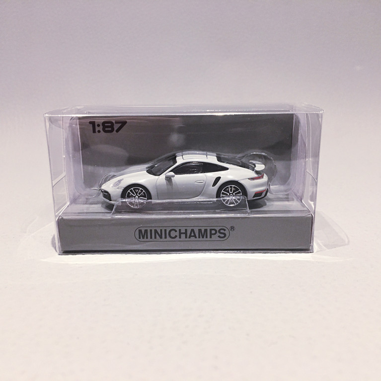Porsche 911 (992) Turbo, 2020, Grise - MINICHAMPS 870 069072 - 1/87
