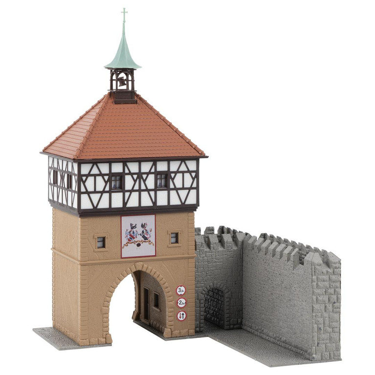  Porte de la vieille ville avec mur - FALLER 191789 - HO 1/87
