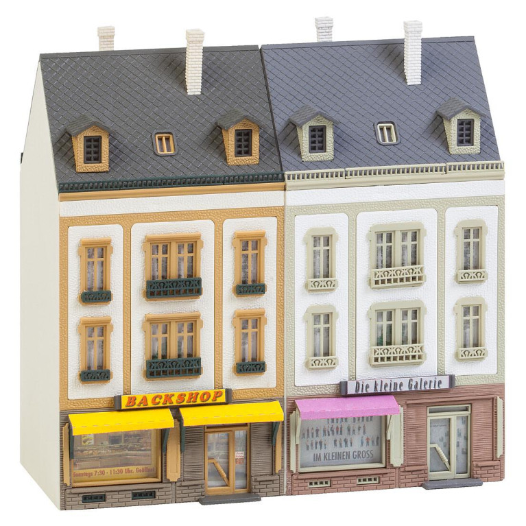 2 Maisons mitoyennes "Beethovenstrasse" - FALLER 232386 - N 1/160