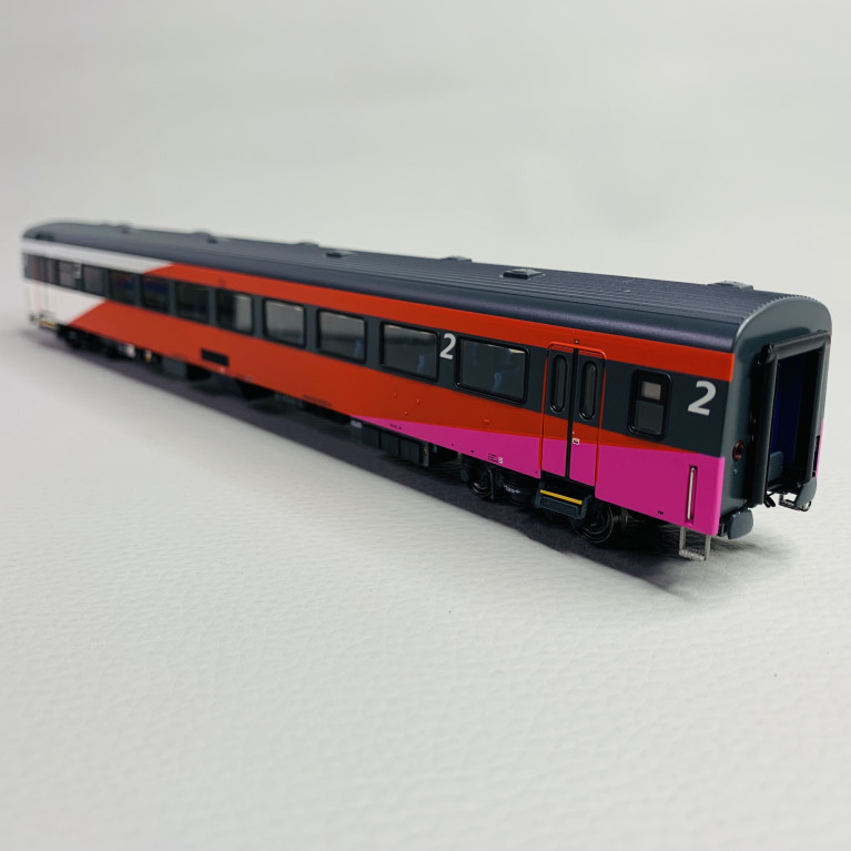 Voiture voyageurs ICRm B 2ème classe Fyra, NS, Ep V - LSMODELS 44067-2 - HO 1/87