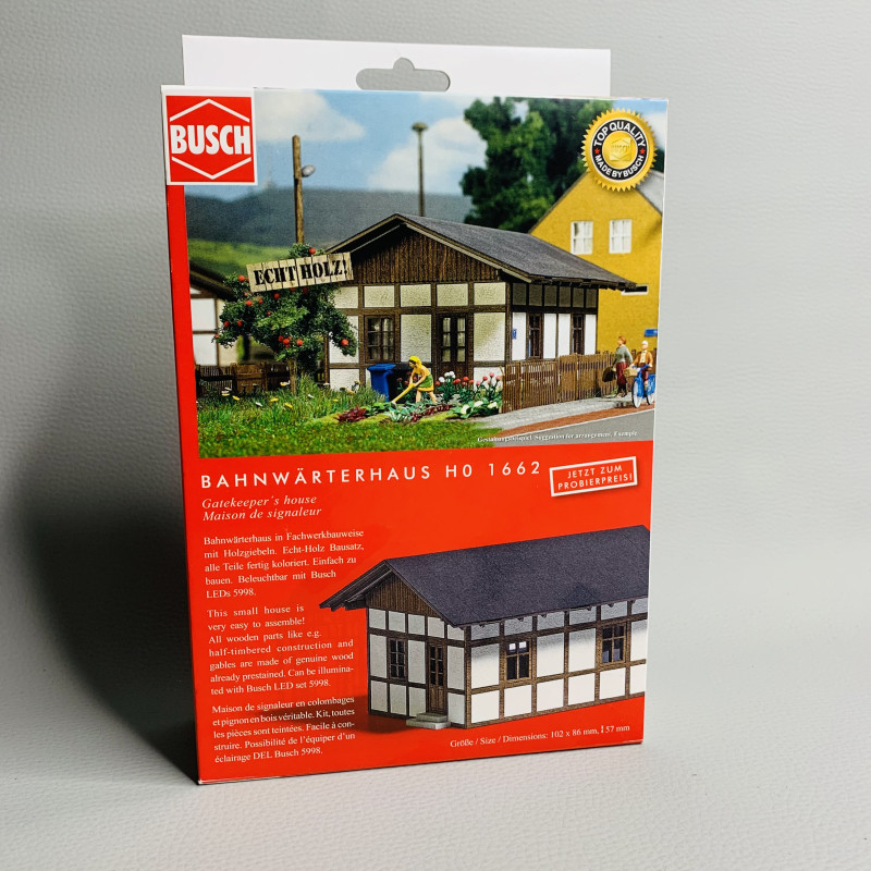Maison de signaleur - BUSCH 1662 - HO 1/87
