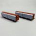  2 Wagons à parois coulissantes Hbbillns, FS, Ep. V - VI - HOBBYTRAIN H24681 - N 1/160